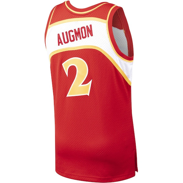 Stacey Augmon Atlanta Hawks 1991/92 Hardwood Classics Swingman Jersey - Red