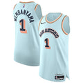 Victor Wembanyama San Antonio Spurs Nike 2024/25 Authentic Player Jersey - City Edition - Light Blue