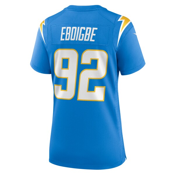 Justin Eboigbe Los Angeles Chargers Nike Women's  Game Jersey -  Powder Blue
