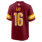 Matt Gay Washington Commanders Nike Team Game Jersey -  Burgundy