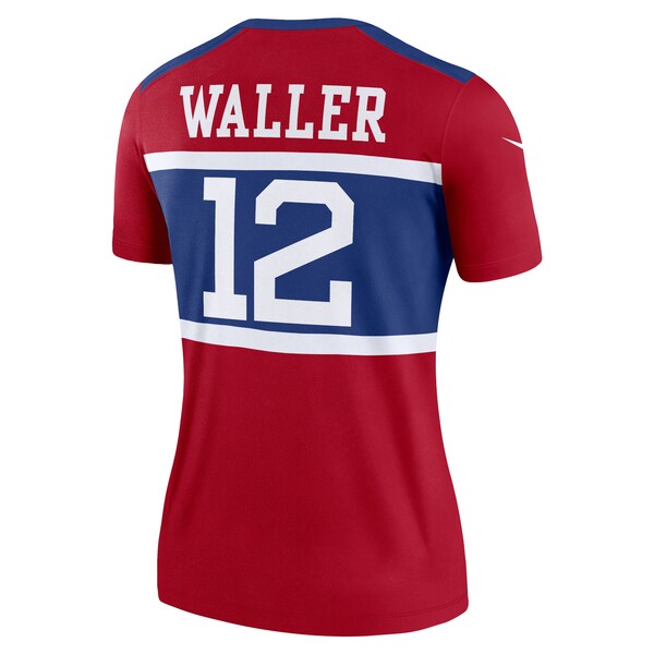 Darren Waller New York Giants Nike Women's Alternate Legend Player Performance Top -  Red