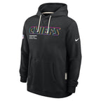 Kansas City Chiefs Nike 2025 NFL Crucial Catch Sideline Standard Issue Dri-FIT Hoodie - Black