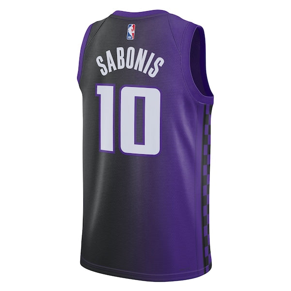 Domantas Sabonis Sacramento Kings Jordan Brand Unisex Swingman Jersey - Statement Edition - Purple