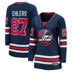 Nikolaj Ehlers Winnipeg Jets  Women's  Premier Breakaway Player Jersey - Navy