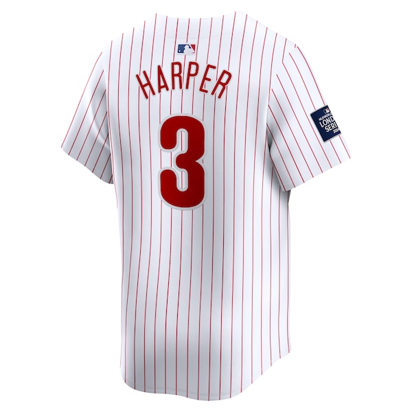 Bryce Harper Philadelphia Phillies Nike 2024 MLB World Tour London Series Home Limited Player Jersey - White