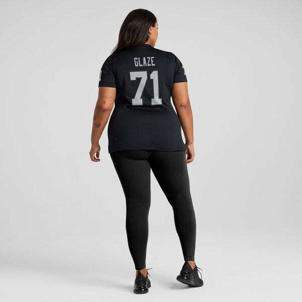 DJ Glaze Las Vegas Raiders Nike Women's  Game Jersey -  Black