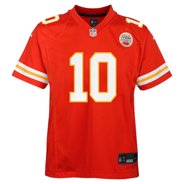 Isiah Pacheco Kansas City Chiefs Nike Youth Team Player Game Jersey - Red