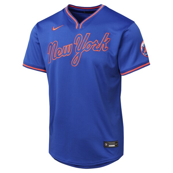 New York Mets Youth Limited Jersey - Royal/Gray