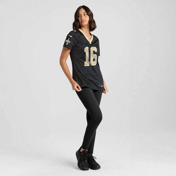 Bub Means New Orleans Saints Nike Women's  Game Jersey -  Black
