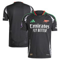 Arsenal adidas 2024/25 Away Authentic Jersey - Black