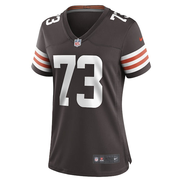 Joe Thomas Cleveland Browns Nike Women's Retired Game Player Jersey - Brown