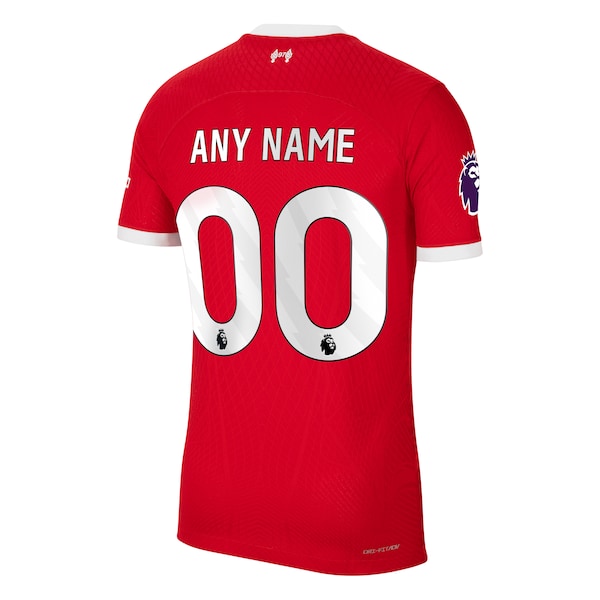 Liverpool Nike 2023/24 Home Authentic Custom Jersey - Red