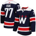 TJ Oshie Washington Capitals adidas Alternate Primegreen Authentic Player Jersey - Navy/Red