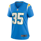 Terrell Bynum Los Angeles Chargers Nike Women's Team Game Jersey -  Powder Blue