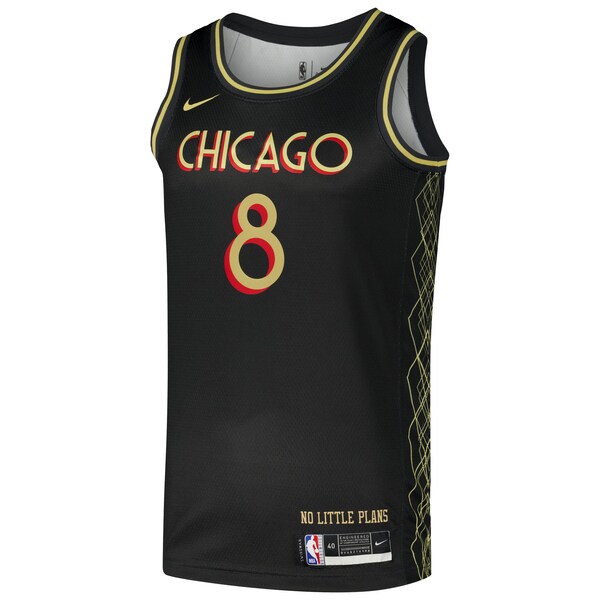 Zach LaVine Chicago Bulls Nike Swingman Player Jersey - City Edition - Black