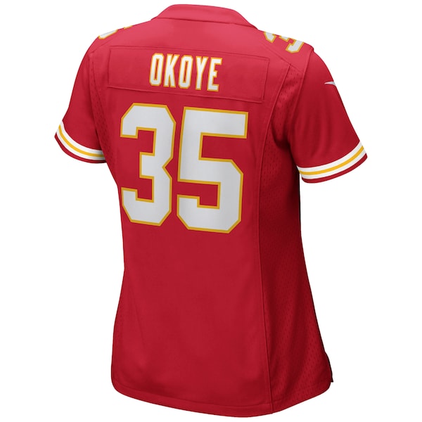 Christian Okoye Kansas City Chiefs Nike Women's Game Retired Player Jersey - Red
