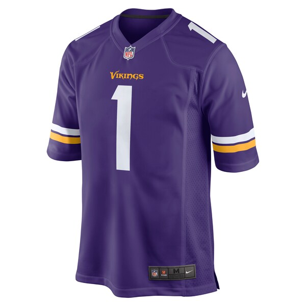 Number 1 Dad Minnesota Vikings Nike Game Jersey - Purple