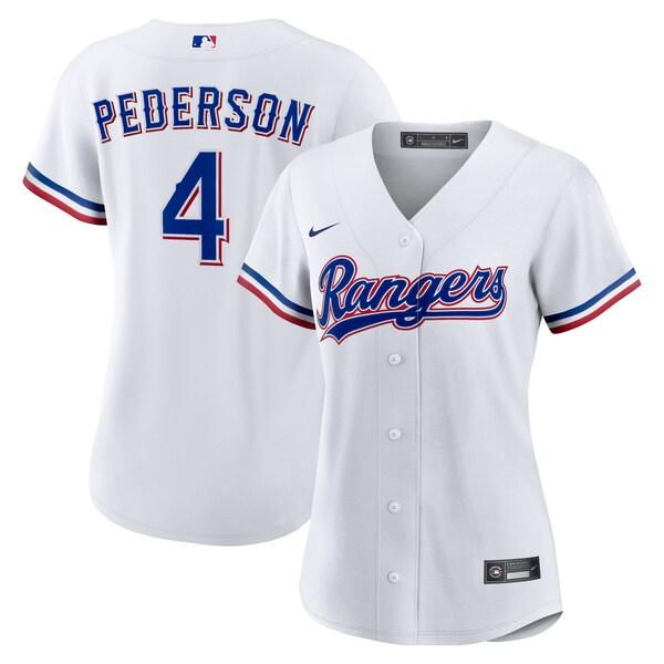 Joc Pederson Texas Rangers Nike Women's Home Replica Jersey - White