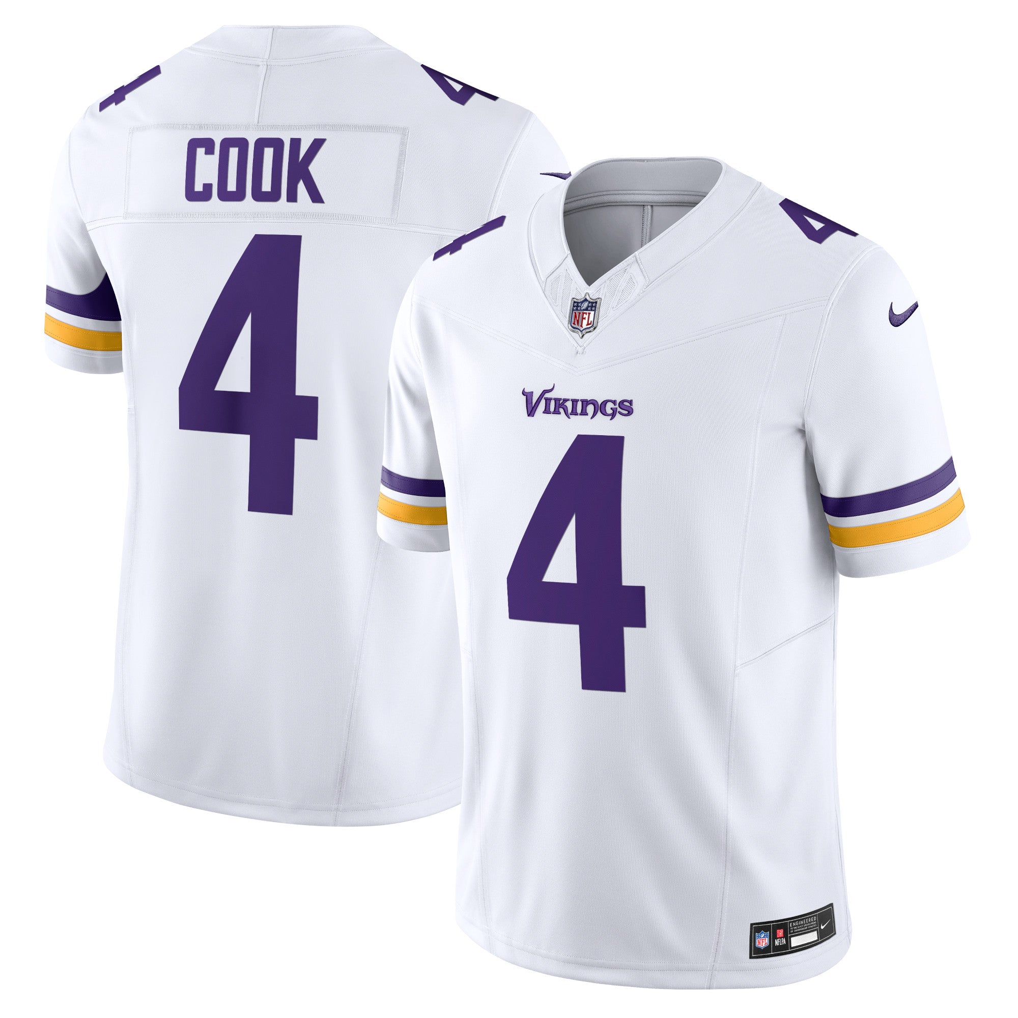 Dalvin Cook Minnesota Vikings Nike Vapor F.U.S.E. Limited Jersey - Purple/White
