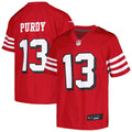 Brock Purdy San Francisco 49ers Nike Youth Game Jersey - Scarlet