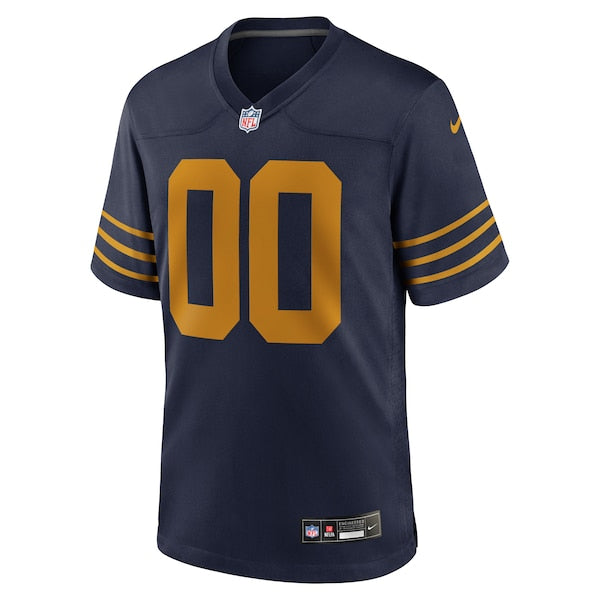 Green Bay Packers Nike The 1923 Classic Game Custom Jersey - Navy/White/Green