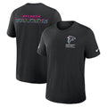 Atlanta Falcons Nike 2025 NFL Crucial Catch Tri-Blend Dri-FIT T-Shirt - Black