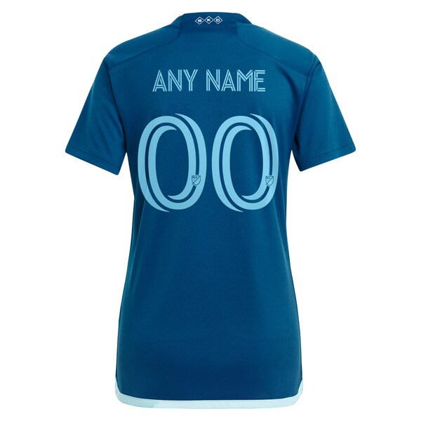 Sporting Kansas City adidas Women's 2024 Diamonds Our Forever Replica Custom Jersey – Navy