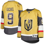 Jack Eichel Vegas Golden Knights Youth Home Premier Player Jersey - Gold