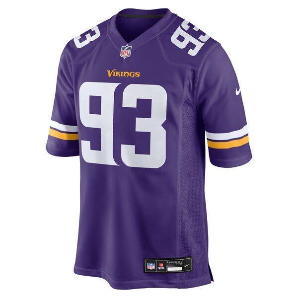 Jonathan Allen Minnesota Vikings Nike Team Game Jersey -  Purple