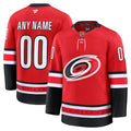 Carolina Hurricanes  Alternate Premium Custom Jersey - Red/Black/White