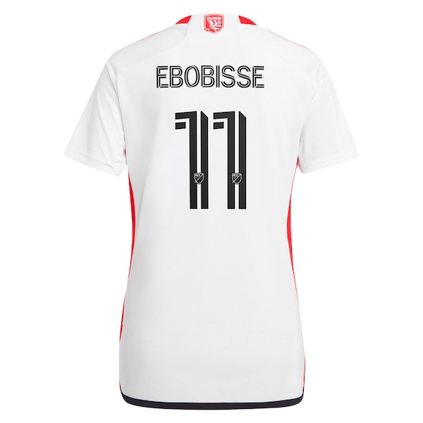 Jeremy Ebobisse San Jose Earthquakes adidas Women's 2024 The 50 Kit Replica Player Jersey - White