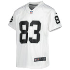 Darren Waller Las Vegas Raiders Nike Youth Game Jersey - White/Black