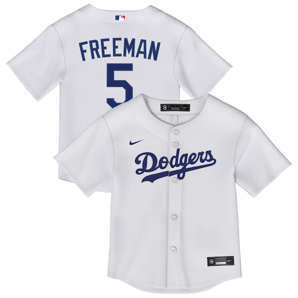 Freddie Freeman Los Angeles Dodgers Nike Toddler Home Replica 2.0 Player Jersey - White