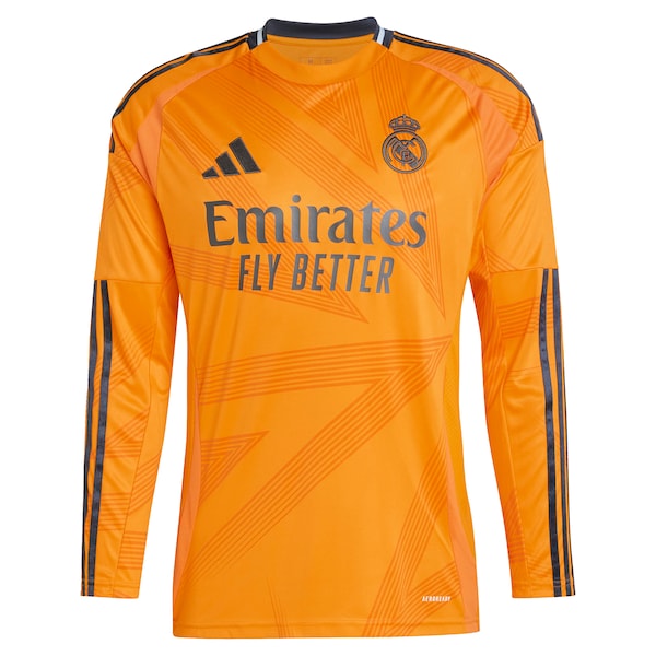 Los Merengues adidas 2024/25 Away Replica Custom Jersey - Orange