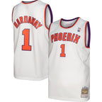Penny Hardaway Phoenix Suns 2001/02 Hardwood Classics Swingman Jersey - White/Purple
