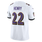 Derrick Henry Baltimore Ravens Nike Vapor F.U.S.E. Limited Jersey - White/Purple/Black