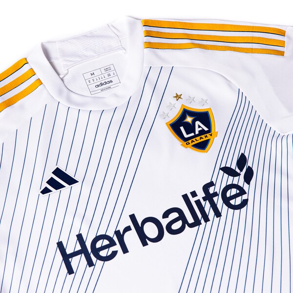 LA Galaxy adidas 2024 Angeleno Kit Authentic Custom Jersey - White