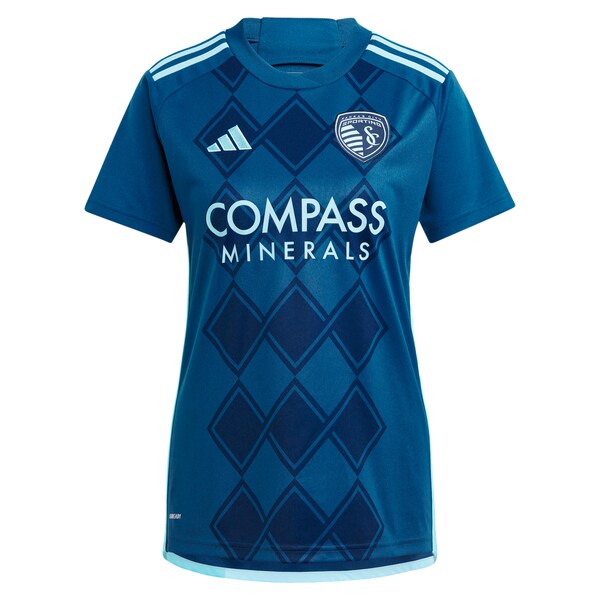 Alan Pulido Sporting Kansas City adidas Women's 2024 Diamonds Our Forever Replica Player Jersey – Navy