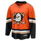 Anaheim Ducks  Home Breakaway Jersey - Orange/Black/White
