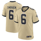Tyler Shough New Orleans Saints Nike Alternate Game Player Jersey - Gold/Black