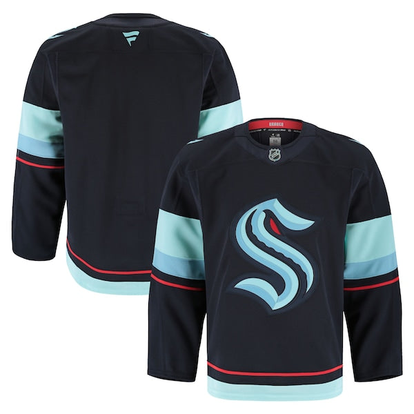 Seattle Kraken  Home Authentic Pro Jersey - Deep Sea Blue