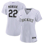 Mickey Moniak Colorado Rockies Nike Women's Home Replica Jersey - White