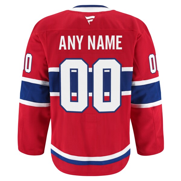 Montreal Canadiens  Home Authentic Pro Custom Jersey - Red