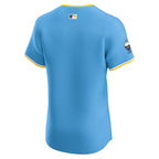 Milwaukee Brewers Nike City Connect Elite Jersey - Powder Blue