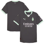 AC Milan Puma 2024/25 Third Authentic Jersey - Charcoal