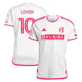 Eduard Löwen St. Louis City SC adidas 2024 The Confluence Kit Authentic Player Jersey - White