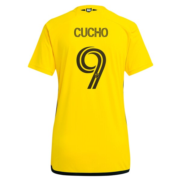 Cucho Hernández Columbus Crew adidas Women's 2024 The Home Kit Replica Player Jersey - Yellow