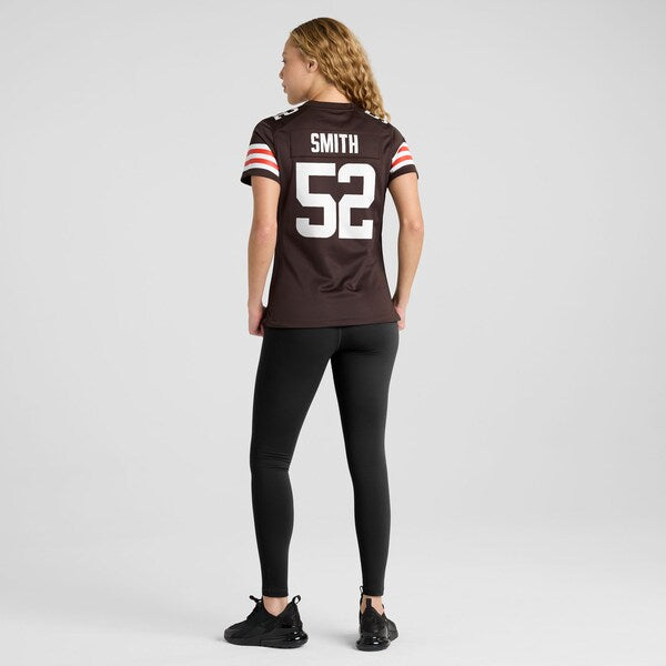 Elerson Smith Cleveland Browns Nike Women's Team Game Jersey -  Brown