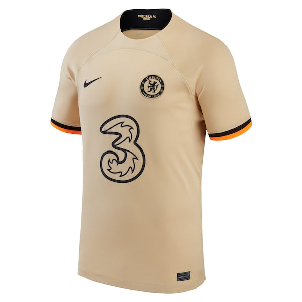 Chelsea Nike 2022/23 Third Replica Jersey - Gold