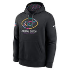 New York Jets Nike 2024 NFL Crucial Catch Club Pullover Hoodie - Black